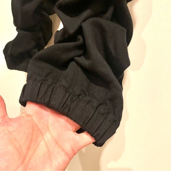 SHEIN Curve 1XL Ruched Joggers Draw String Black - Picture 7 of 9